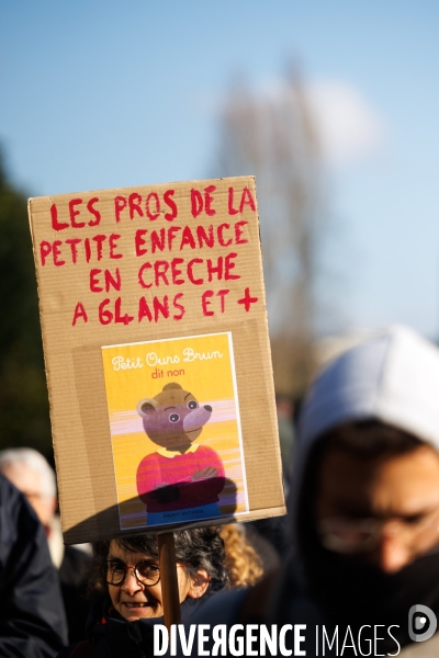 Troisième journée de mobilisation contre la réforme des retraites à Nantes