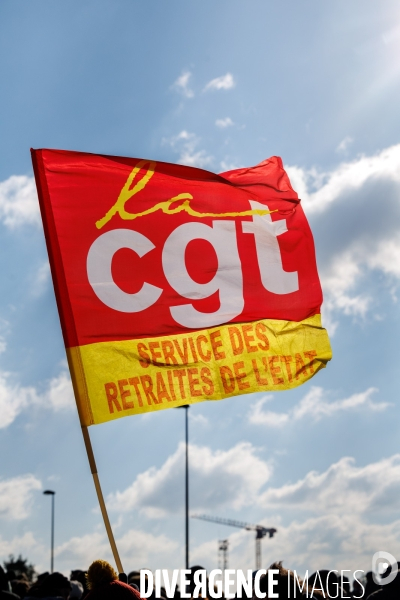 Troisième journée de mobilisation contre la réforme des retraites à Nantes