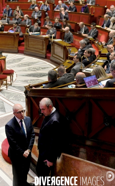 Assemblée Nationale / Premier jour du debat sur la reforme des retraites