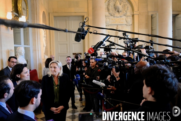 Assemblée Nationale / Premier jour du debat sur la reforme des retraites