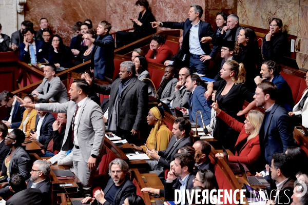 Assemblée Nationale / Premier jour du debat sur la reforme des retraites