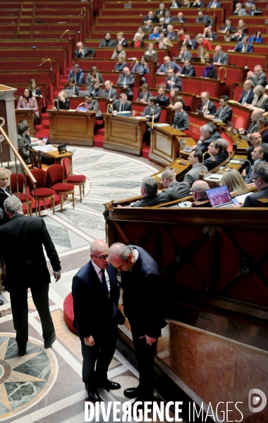 Assemblée Nationale / Premier jour du debat sur la reforme des retraites