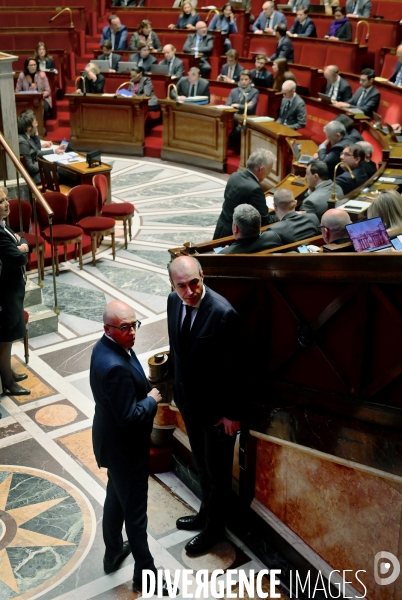 Assemblée Nationale / Premier jour du debat sur la reforme des retraites