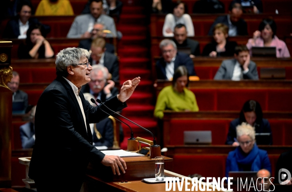 Assemblée Nationale / Premier jour du debat sur la reforme des retraites