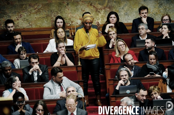 Assemblée Nationale / Premier jour du debat sur la reforme des retraites