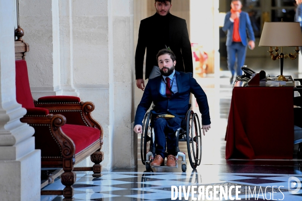 Assemblée Nationale / Premier jour du debat sur la reforme des retraites