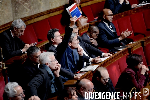 Assemblée Nationale / Premier jour du debat sur la reforme des retraites