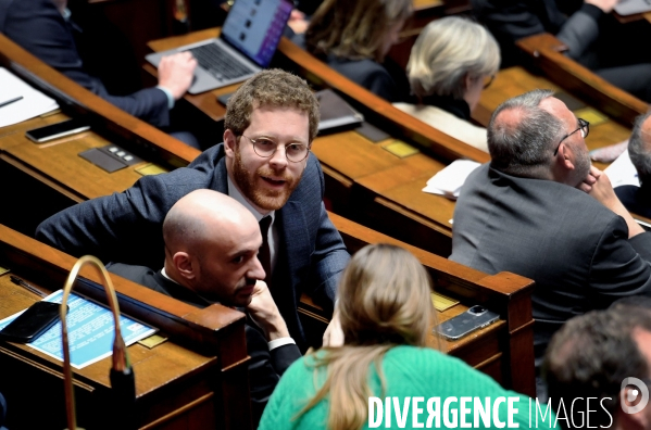 Assemblée Nationale / Premier jour du debat sur la reforme des retraites