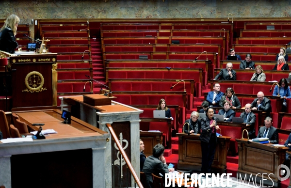 Assemblée Nationale / Premier jour du debat sur la reforme des retraites