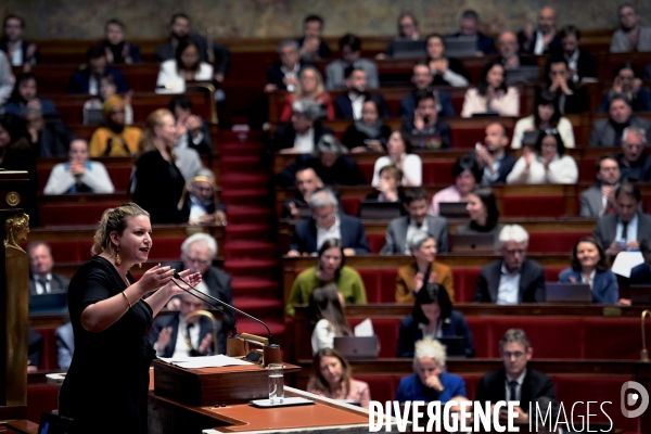 Assemblée Nationale / Premier jour du debat sur la reforme des retraites