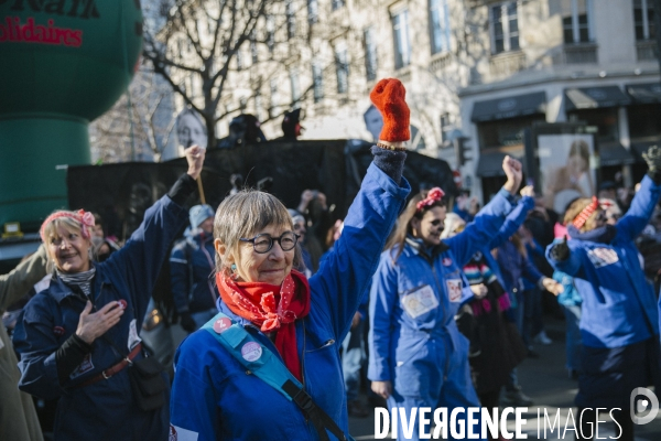 Manifestation contre la reformes des retraites