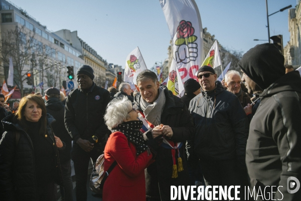 Manifestation contre la reformes des retraites