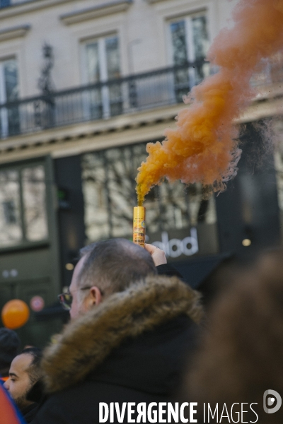 Manifestation contre la reformes des retraites