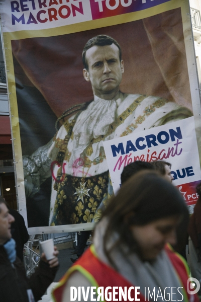 Manifestation contre la reformes des retraites