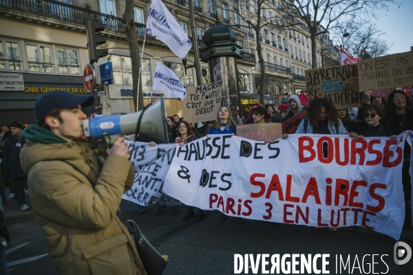 Manifestation contre la reformes des retraites