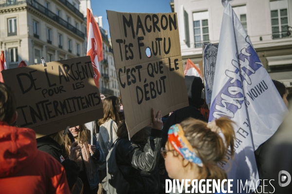 Manifestation contre la reformes des retraites