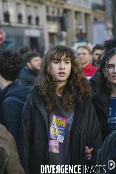 Manifestation contre la reformes des retraites