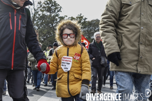 BORDEAUX, 3 ème manifestation contre la Réforme des Retraites