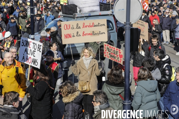 BORDEAUX, 3 ème manifestation contre la Réforme des Retraites