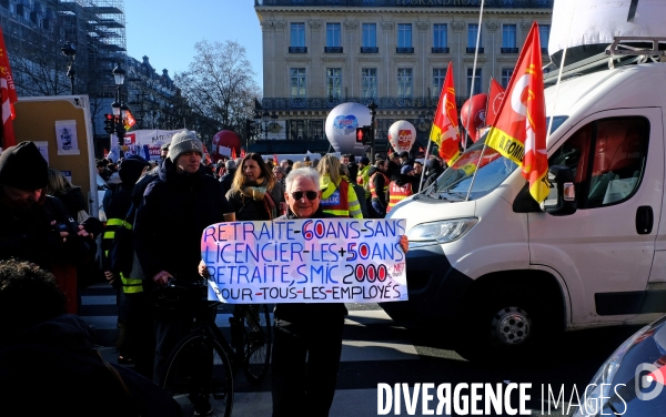 Troisieme journée de mobilisation contre la réforme des retraites