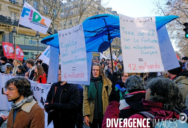 Troisieme journée de mobilisation contre la réforme des retraites