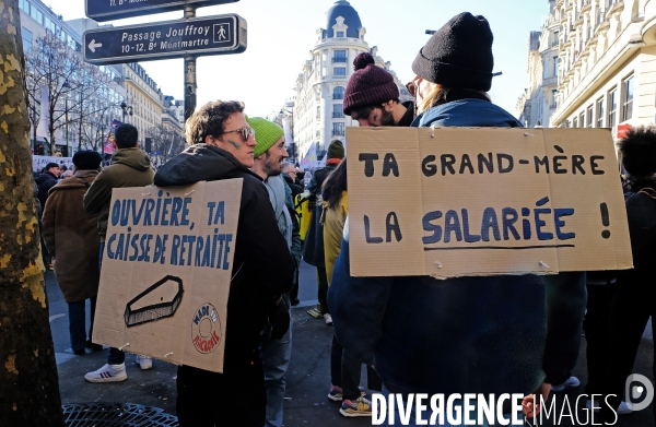 Troisieme journée de mobilisation contre la réforme des retraites