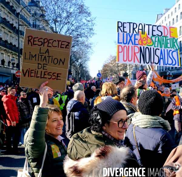 Troisieme journée de mobilisation contre la réforme des retraites