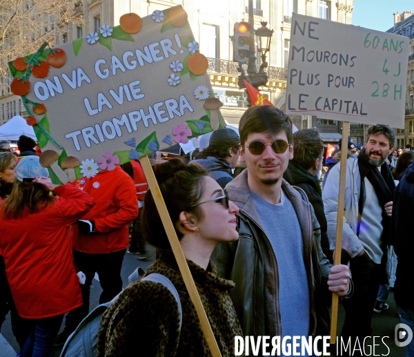 Troisieme journée de mobilisation contre la réforme des retraites