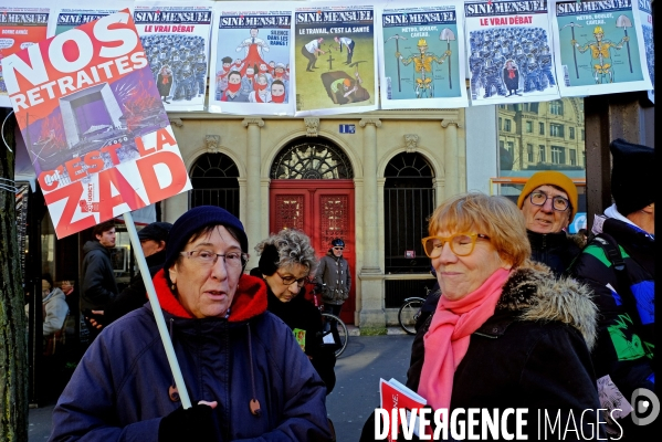 Troisieme journée de mobilisation contre la réforme des retraites