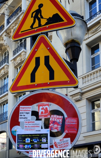 Troisieme journée de mobilisation contre la réforme des retraites