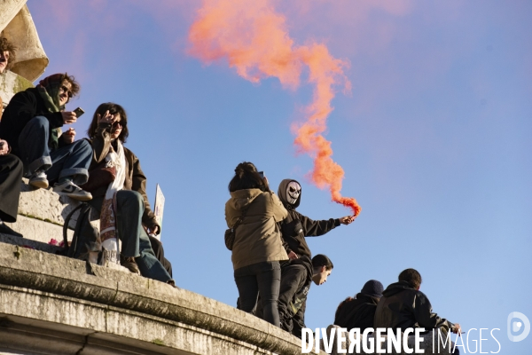 Troisième marche contre le projet de réforme des retraites.