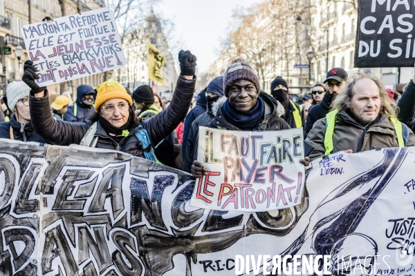 Troisième manifestation interprofessionnelle contre la réforme des retraites