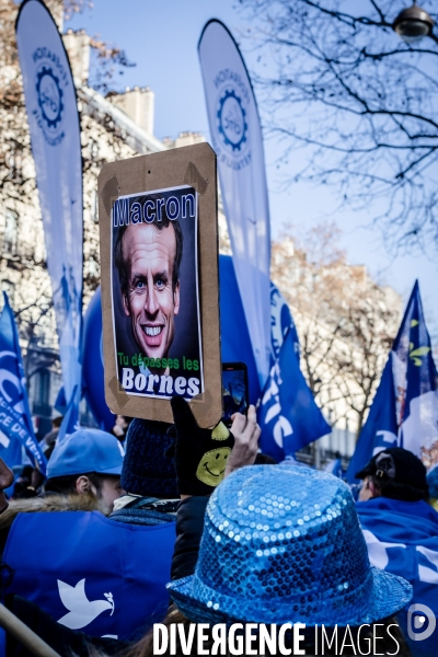 Troisième manifestation interprofessionnelle contre la réforme des retraites