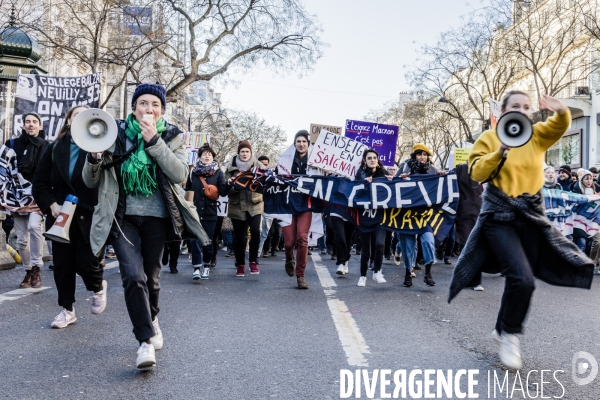 Troisième manifestation interprofessionnelle contre la réforme des retraites