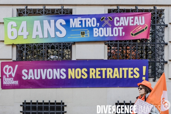 Troisième manifestation interprofessionnelle contre la réforme des retraites