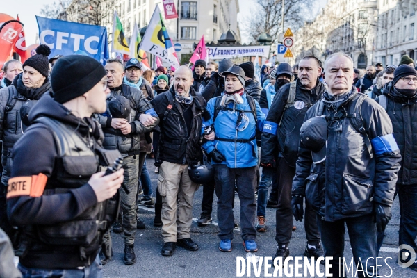 Troisième manifestation interprofessionnelle contre la réforme des retraites