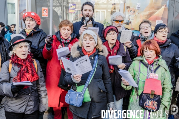 Troisième manifestation interprofessionnelle contre la réforme des retraites