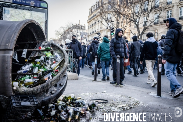 Troisième manifestation interprofessionnelle contre la réforme des retraites