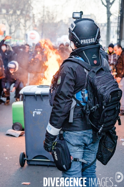 Troisième manifestation interprofessionnelle contre la réforme des retraites