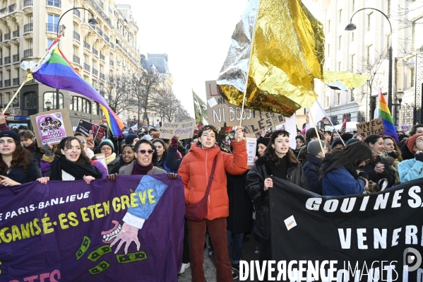 Manifestation contre la reforme des retraites, paris 7/02/2023