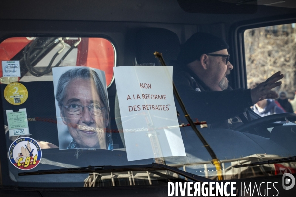 Troisième manifestation contre la réforme de la retraite à Marseille