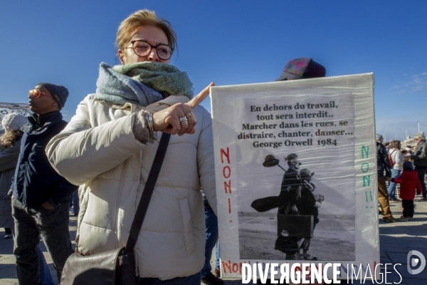 Troisième manifestation contre la réforme de la retraite à Marseille