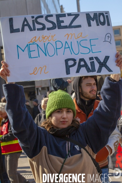 Troisième manifestation contre la réforme de la retraite à Marseille