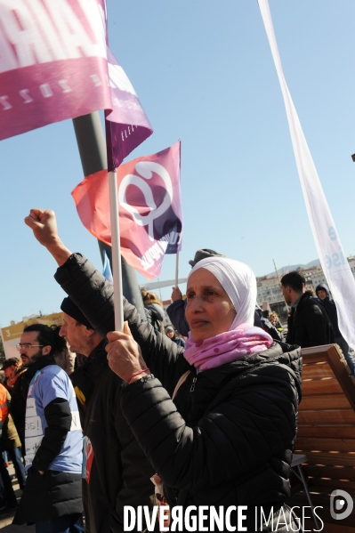 Manifestation marseille 7 02 23