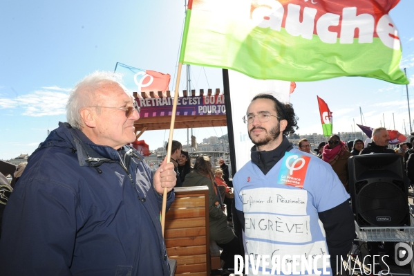 Manifestation marseille 7 02 23