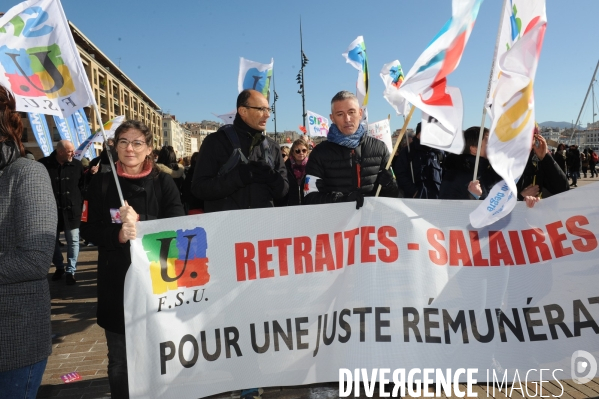 Manifestation marseille 7 02 23