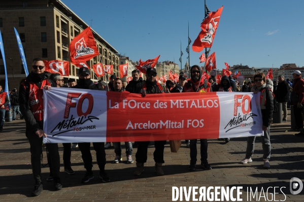 Manifestation marseille 7 02 23