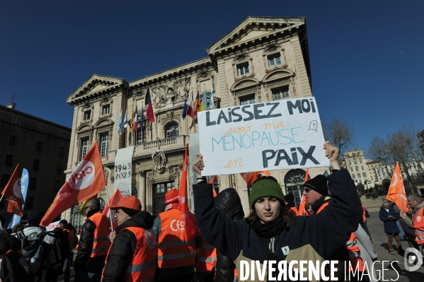 Manifestation marseille 7 02 23