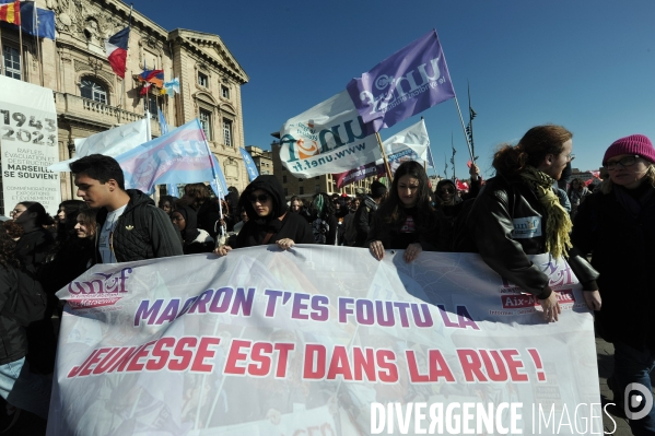 Manifestation marseille 7 02 23