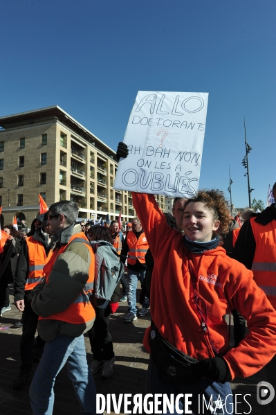 Manifestation marseille 7 02 23